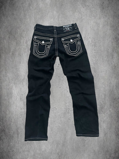True Religion Ricky Super T Jeans Black