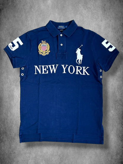 Polo Ralph Lauren Big Pony "NEW YORK" City Polo Navy