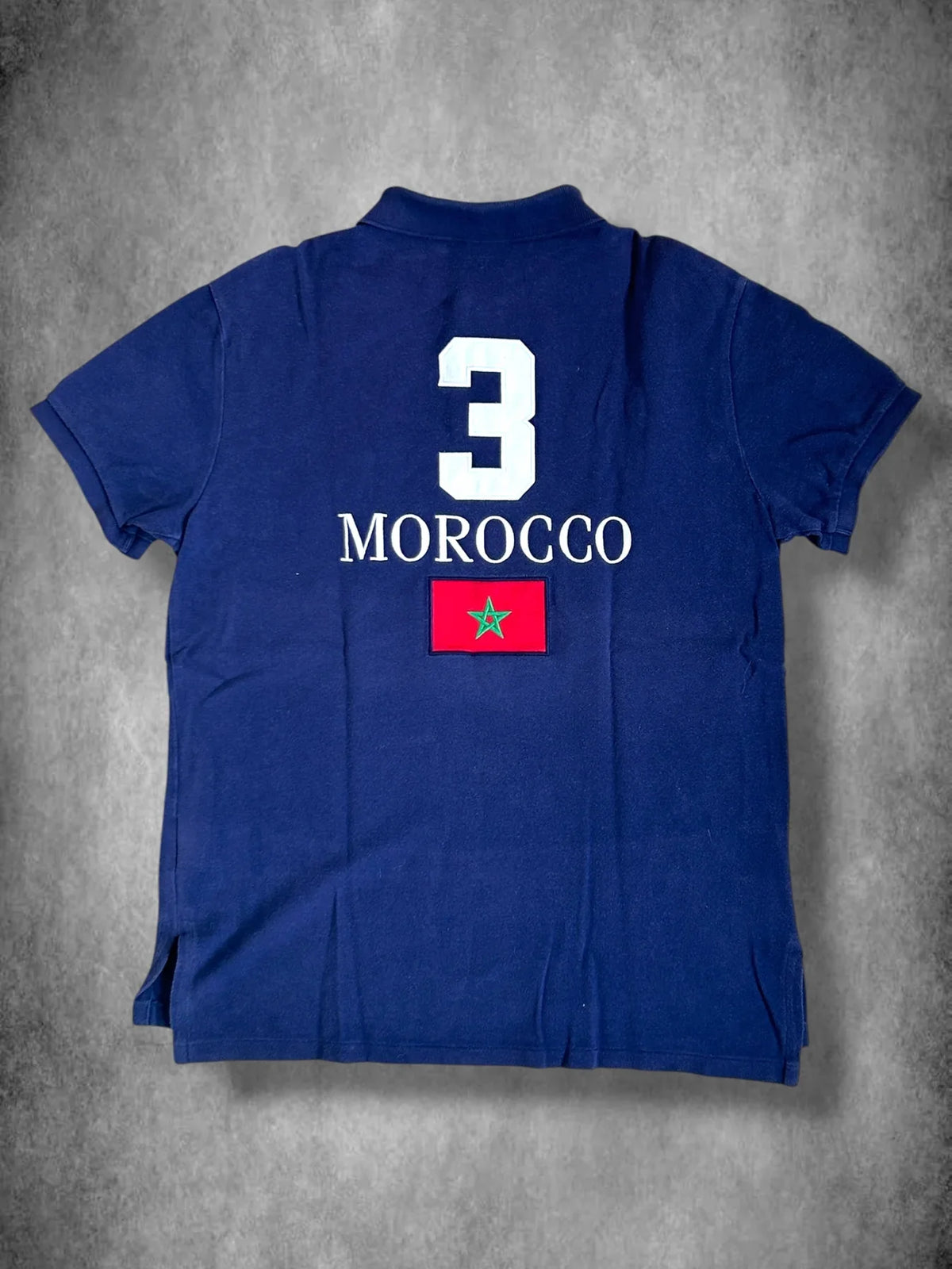 Polo Ralph Lauren Big Pony "MOROCCO" Flag Polo