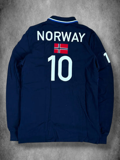 Polo Ralph Lauren Big Pony "NORWAY" Country Long Sleeve Polo