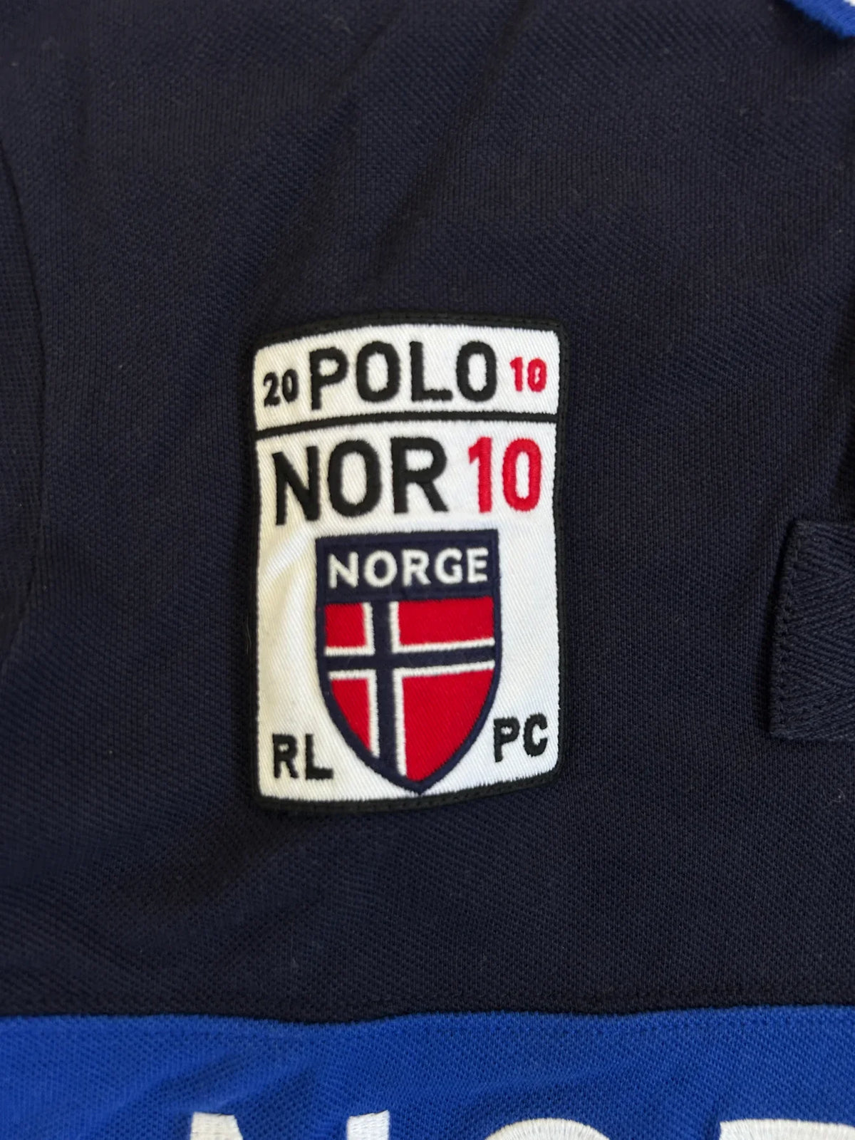 Polo Ralph Lauren Big Pony "NORWAY" Country Long Sleeve Polo