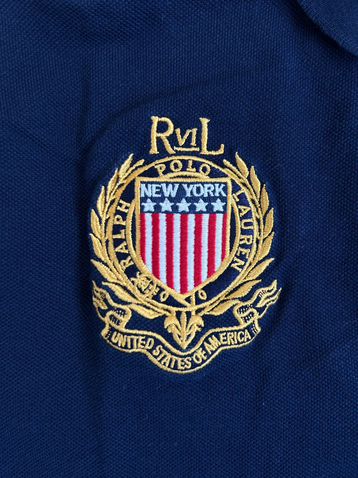 Polo Ralph Lauren Big Pony "NEW YORK" City Polo Navy