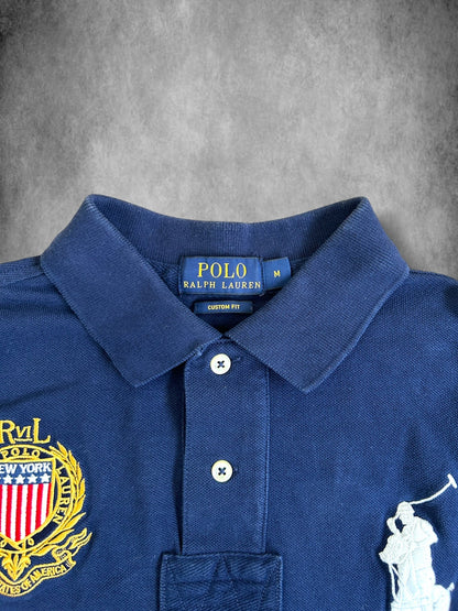 Polo Ralph Lauren Big Pony "NEW YORK" City Polo Navy